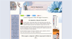 Desktop Screenshot of help-for-migraines.com